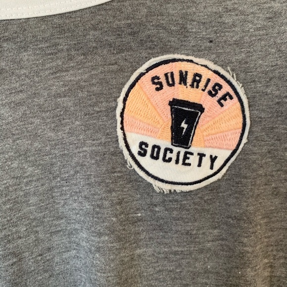 grey crop top - Picture 2 of 4